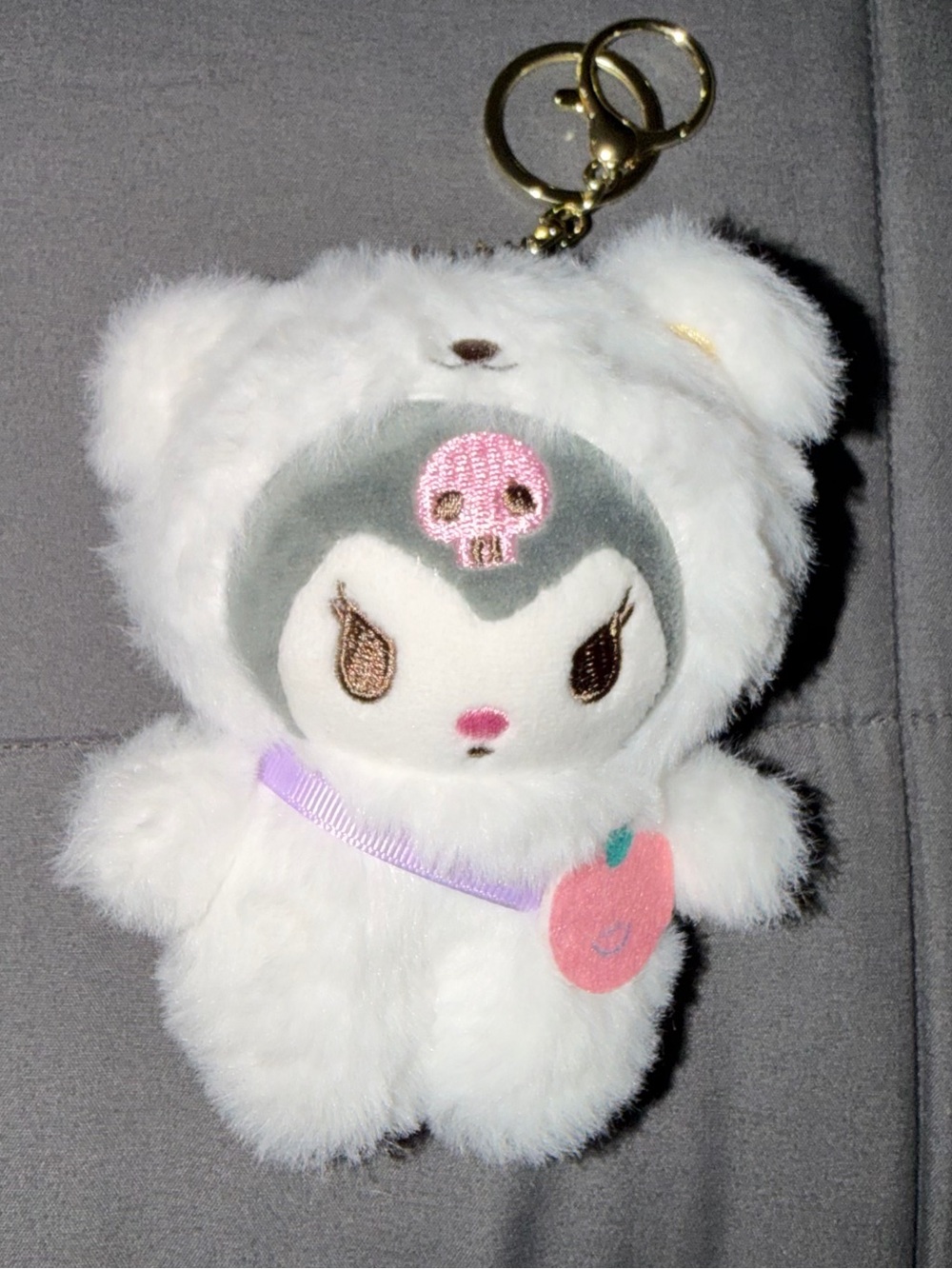 Sanrio Karoo Teddy Bear Keychain